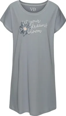 Produktbild von Vivance Dreams Nachthemd graublau Größe 36/38