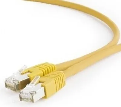 Produktbild von Gembird PP6A-LSZHCU-Y-0.25M, 0,25 m, Cat6a, S/FTP (S-STP), RJ-45, RJ-45, Gelb