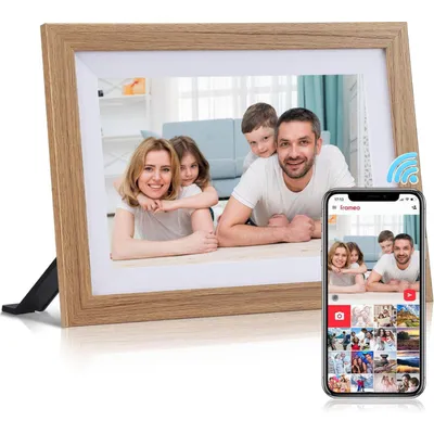 Produktbild von Digitaler Bilderrahmen 10 Zoll mit HD Touchscreen, 32GB Speicher, WLAN & Frameo App