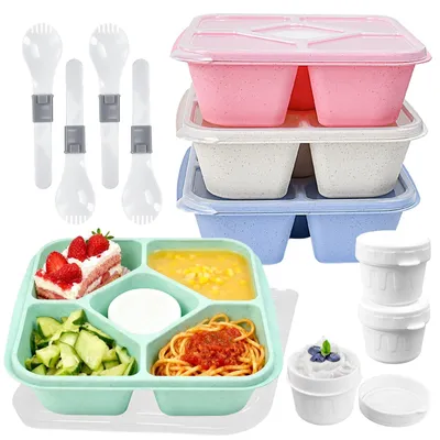Immagine prodotto di Contenitore per il pranzo con 5 scomparti, ideale per picnic