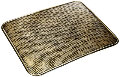 Zdjęcie produktu dla Blacha podłogowa w kolorze starego mosiądzu, 50 x 60 cm