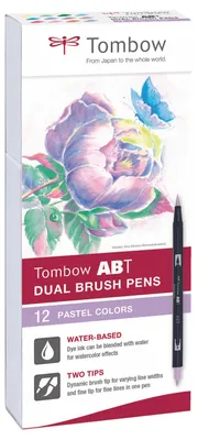 Obrázok produktu pre Tombow ABT-12P-2ABT sada 12 pastelových farieb