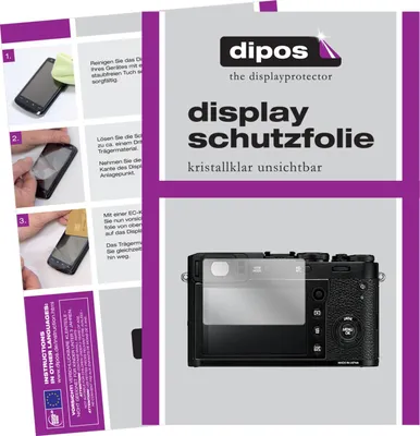Produktbild von 6x Schutzfolie für Fujifilm X100F klar Displayschutzfolie Folie Display Schutz dipos