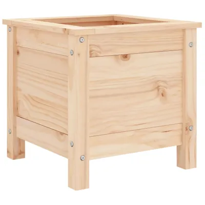 Image de Jardinière 40x40x39 cm bois de pin massif
