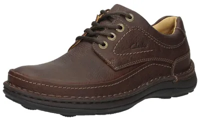 Produktbild von Clarks Nature Three  Veterschoenen Laag - middel bruin - Maat 8.5