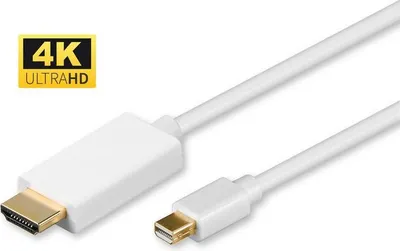Obrázok produktu pre Microconnect MDPHDMI3-4K, 3 m, Mini DisplayPort, Typ HDMI (štandard), Samec, Samec, Priamy