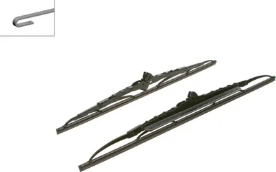 Zdjęcie produktu dla Pióro Wycieraczki Twin Podwójne 530/450Mm Fiat, Renault, Mazda, Suzuki, Nissan, Toyota, Mitsubishi, Vw,