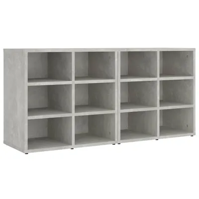 Obrázek produktu pro vidaXL Stojany na boty 2 ks. Betonově šedé 52,5x30x50 cm