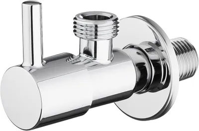 Produktbild von Ventil – Messing – Verchromt – Silberfarben