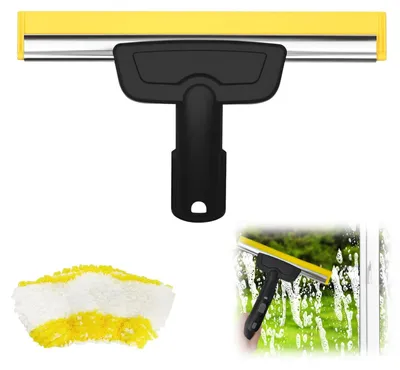 Fenstermundstück für Dampfreiniger, kompatibel SC1–SC7, mit Mikrofasertuch