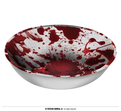 Obrázek produktu pro Párty miska krev - krvavé otisky - Halloween - 27 cm
