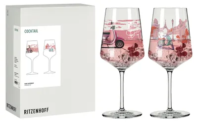Immagine prodotto di Bicchiere da cocktail "Entdecker" di Ritzenhoff, capacità 544 ml, in cristallo, prodotto in Germania