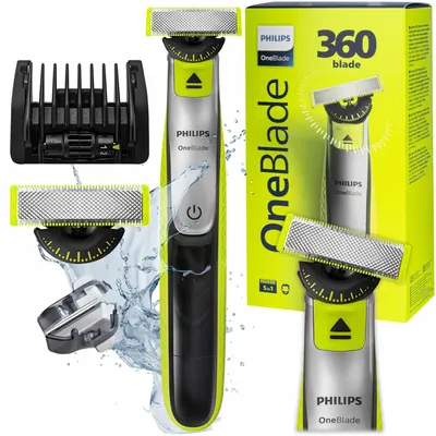 Produktbild von Philips Oneblade 360 5-in-1 Bartschneider-trimmt, formt und rasiert QP2734/20