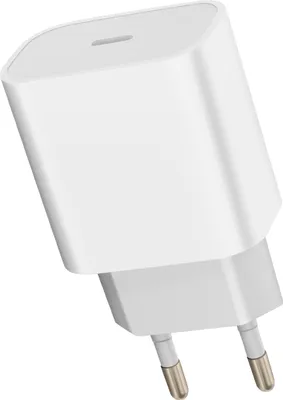 Zdjęcie produktu dla Inkax, ładowarka ścienna USB-C Power Delivery 20W szybkie ładowanie Kompaktowy format, biały