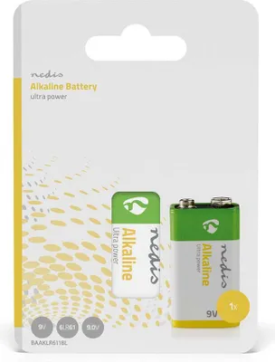 Immagine prodotto di Batteria alcalina 9V | 6LR61 | 1 blister