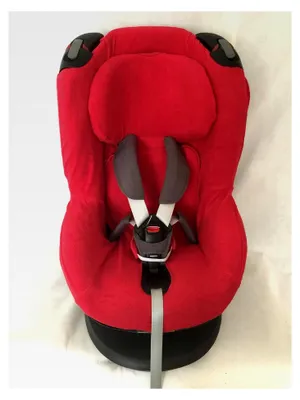Produktbild von Sommerbezug Schonbezug Frottee für Maxi-Cosi Tobi 100% Baumwolle rot
