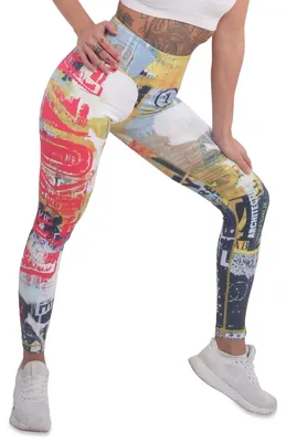 Image de Yakuza Damen Leggings Play Slide, Bunt, XXL