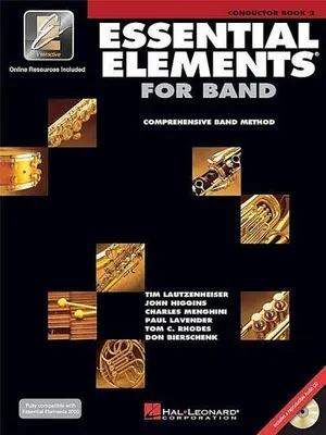 Produktbild von Essential Elements for Band Book 2 with Eei Conductor Score Comprehensive Band Method for Beginners and Advanced Players Hal Leonard Concert Band Sheet Music