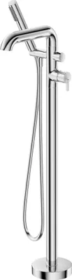Produktbild von Freestanding bathtub mixer with shower set