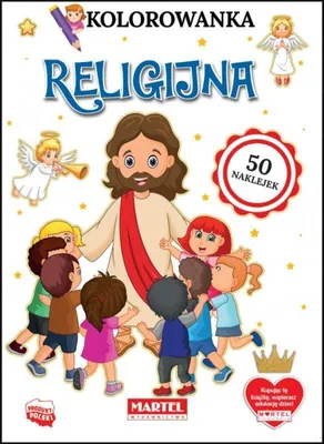 Produktbild von Kolorowanka Religijna z naklejkami