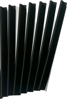 Produktbild von HOME DELUXE Klemmschiene für Zaunfolie DEDUS 20er Set - Dunkelgrau I Dunkelgraue Klemmschiene, Klemmschiene, PVC Klemmschiene, Kunststoff Klemmschiene, Folienhalter Zaun, PVC dunkelgrau, Graue Kunststoffschiene, Schnellmontage Zaunfolie, Klemmschienen Set, Zubehör für Sichtschutzfolie, Klemmschiene für Zaunfolie, Befestigungsschiene für Zaunfolie, Zaunfolie Halterung, Zaunfolie Befestigung