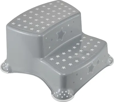 Immagine prodotto di keeeper 1003113019600 keeeper kids sgabello igor "stars", due gradini, grigio