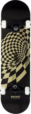 Image de Golden skateboard raket wirbelfolie 8 " -