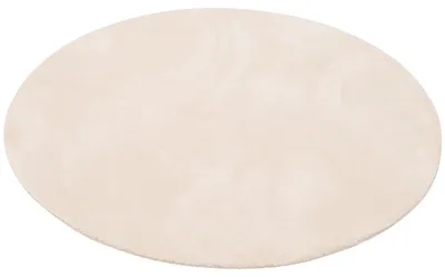 Produktbild von Luxus Super Soft Fellteppich Pearl Creme Rund, Größe:160 cm Rund