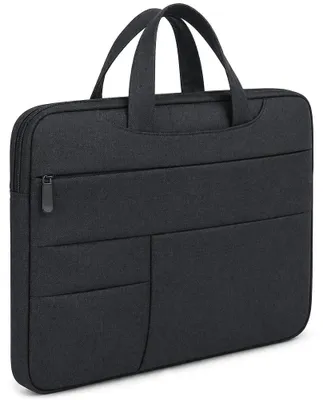 Image de Housse Ordinateur Portable 13 Pouces Multi Compartiment pour MacBook Neo Air 13 M5 M4 M3 M2 M1 - Noir