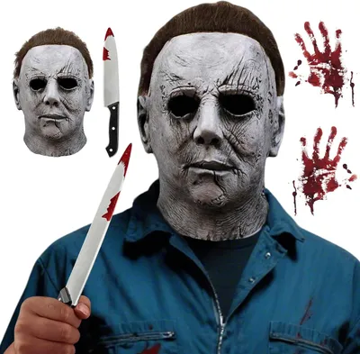 Produktbild von Halloween Maske Horror, Latex Vollkopf, gruselig Terrifier, für Kostümpartys