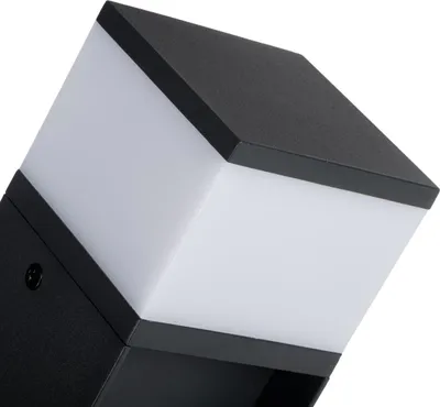 Immagine prodotto di Palo da giardino 80 cm nero quadrato con sorgente luminosa sostituibile 1xG9 11W IP44 DASTEN Kanlux