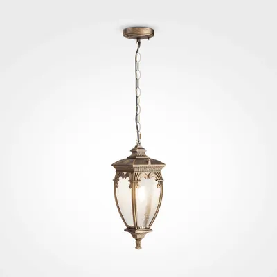 Image de Suspension, résistant aux intempéries, terrasse, noir or, E27, 40cm