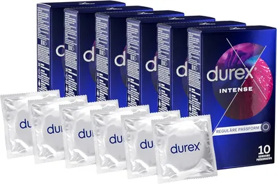 Produktbild von Durex Intense Kondome 6 x 10 Stück