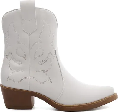 Produktbild von Cowboylaarzen Wit kort