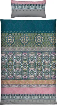 Produktbild von Erwin Müller Bettwäsche blau 1x 155x220 cm + 1x 40x80 cm