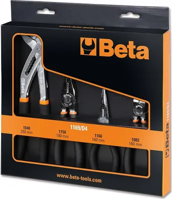 Zdjęcie produktu dla Beta 4-częściowy zestaw narzędzi 1169 D4