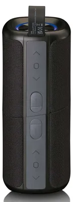 Produktbild von Lenco BTP-400BK - 2 in 1 Bluetooth Lautsprecher - Wasserdicht (IPX7),schwarz
