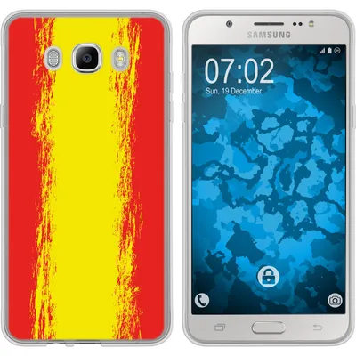 Produktbild von PhoneNatic Case kompatibel mit Samsung Galaxy J7 (2016) J710 Silikon-Hülle WM Spanien M11