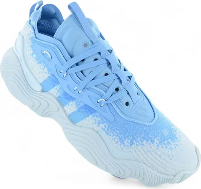 A single Adidas Trae Young 3 basketball shoe is shown against a white background.