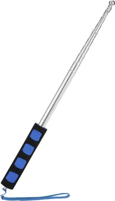 Produktbild von Edelstahl Aluminium 2 m Flaggenmast, Teleskop Fahnenmast , Höhenverstellbar Flaggenmast Mast Fahnenmast