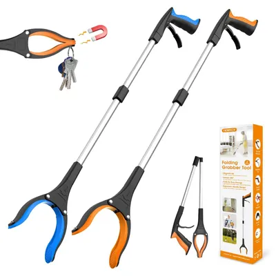 Obrázok produktu pre 80 cm ergonomická svorka na uchopovanie, určená pre seniorov