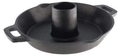 Obrázek produktu pro Litinový držák na drůbež Ø 30 cm - Pekáč na kuře
