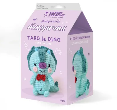 Produktbild von Minigurumi-Dinosaurier-Set – Graine Creative