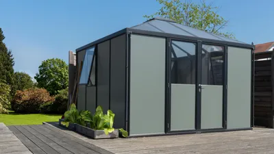 Produktbild von Vitavia Universum Gerätehaus, schwarz