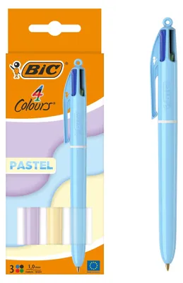 Obrázok produktu pre Długopis BIC 4 Colours Pastel mix 1 sztuka