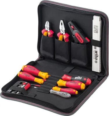 Obrázok produktu pre Wiha 9300035 Werkzeug Set Elektriker 31-tlg. in Tasche