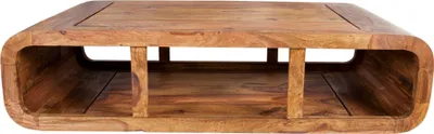 Image de Table basse 100 cm en bois, design moderne pour le salon - ACHETER MAINTENANT