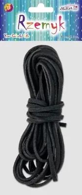 Produktbild von Schwarzes Riemengurtband, 3 mm x 3 m - Aliga