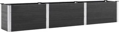 Produktbild von vidaXL Garten-Hochbeet 300x50x54 cm WPC Grau