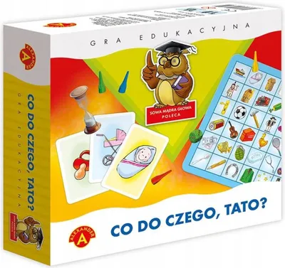 Produktbild von Alexander Co do czego tato, Brettspiel, Lernen, 4 Jahr(e)